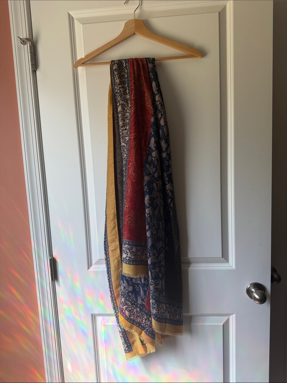 Colorful Multi-Pattern Lightweight Scarf - Picture 2 of 8